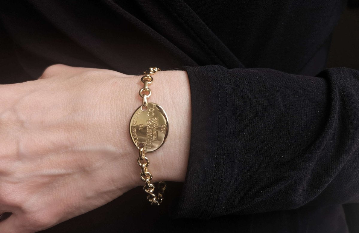 Tiffany & Co. Return to Tiffany™ Oval Tag Bracelet - Bloomsbury Manor Ltd