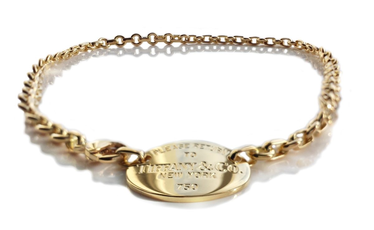 Tiffany & Co. Return to Tiffany™ Oval Tag Necklace - Bloomsbury Manor Ltd