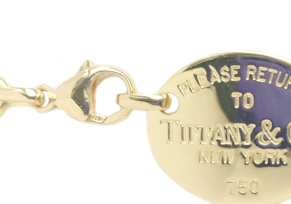 Tiffany & Co. Return to Tiffany™ Oval Tag Necklace - Bloomsbury Manor Ltd