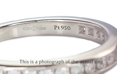 Tiffany & Co Setting Diamond Wedding Band 2.5mm - Bloomsbury Manor Ltd