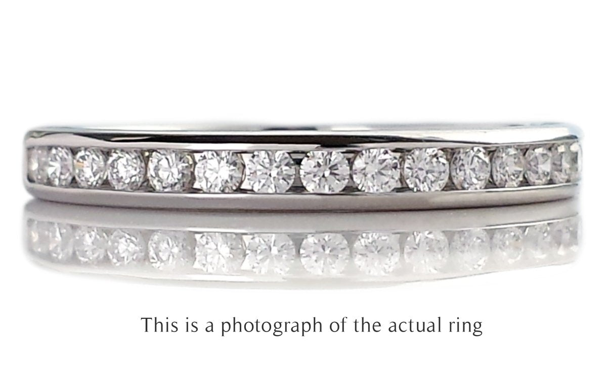 Tiffany & Co Setting Diamond Wedding Band 2.5mm - Bloomsbury Manor Ltd