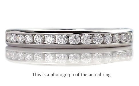 Tiffany & Co Setting Diamond Wedding Band 2.5mm - Bloomsbury Manor Ltd