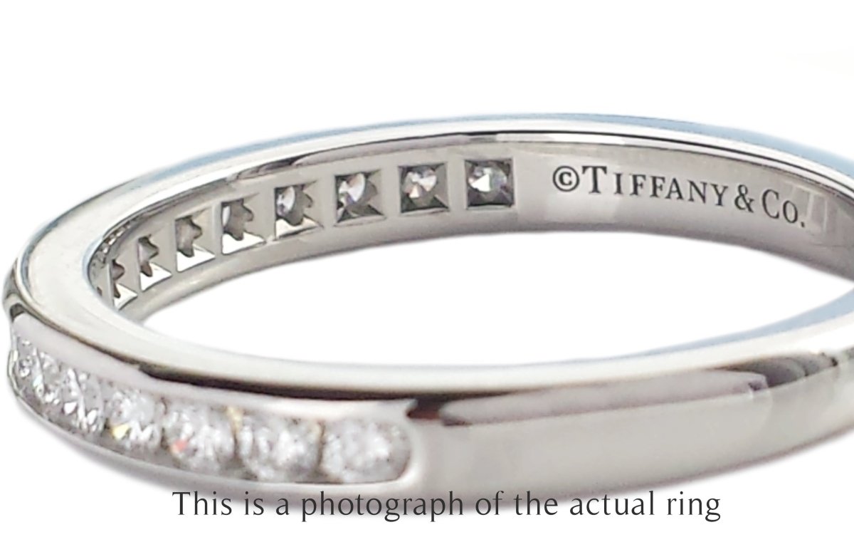 Tiffany & Co Setting Diamond Wedding Band 2.5mm - Bloomsbury Manor Ltd
