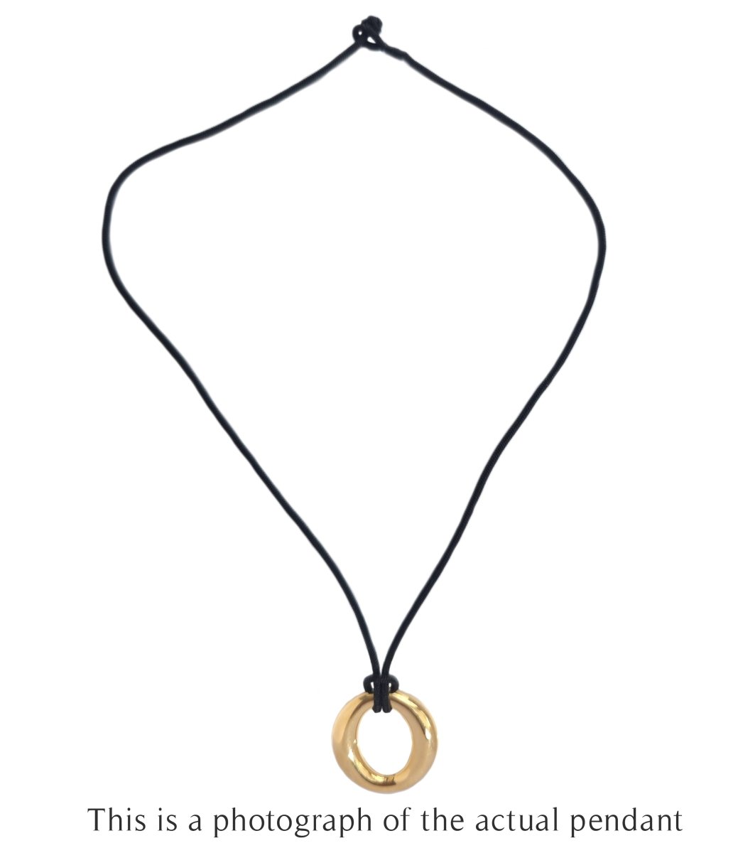 Tiffany & Co Sevillana Elsa Peretti Pendant 18k Yellow Gold - Bloomsbury Manor Ltd