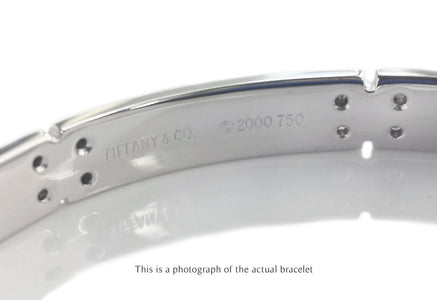Tiffany & Co Streamerica 18k White Gold Bracelet - Bloomsbury Manor Ltd