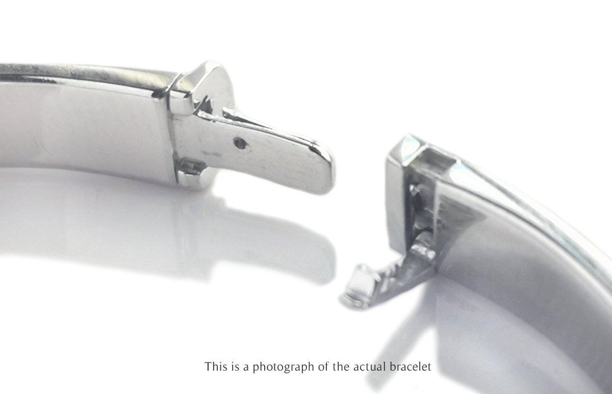 Tiffany & Co Streamerica 18k White Gold Bracelet - Bloomsbury Manor Ltd