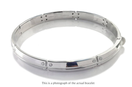 Tiffany & Co Streamerica 18k White Gold Bracelet - Bloomsbury Manor Ltd