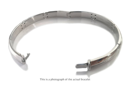 Tiffany & Co Streamerica 18k White Gold Bracelet - Bloomsbury Manor Ltd