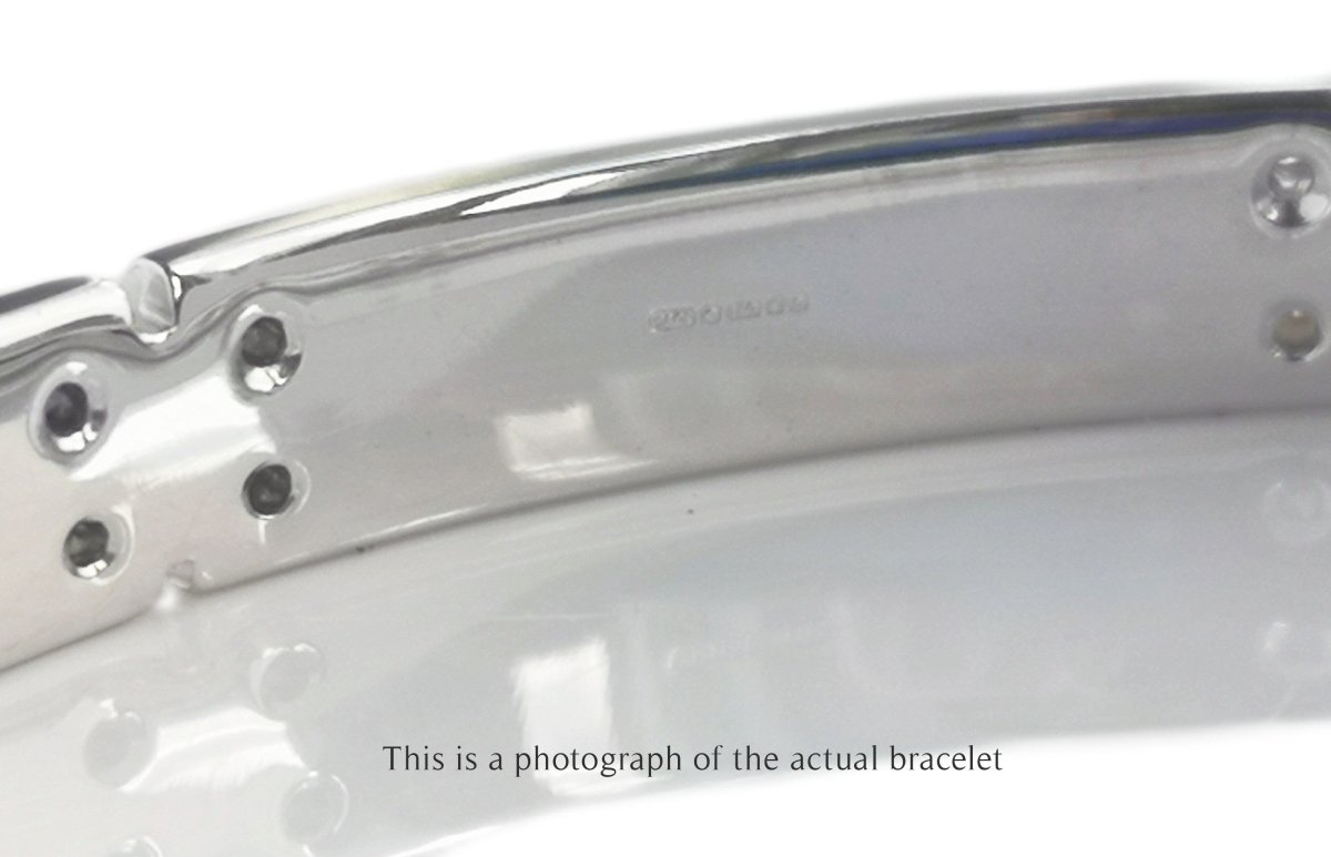 Tiffany & Co Streamerica 18k White Gold Bracelet - Bloomsbury Manor Ltd