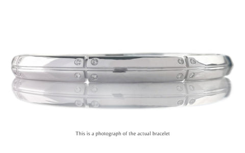 Tiffany & Co Streamerica 18k White Gold Bracelet - Bloomsbury Manor Ltd