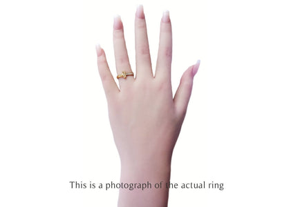 Tiffany & Co T1 18k Yellow Gold Diamond Ring - Bloomsbury Manor Ltd
