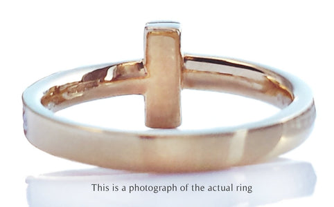 Tiffany & Co T1 18k Yellow Gold Diamond Ring - Bloomsbury Manor Ltd