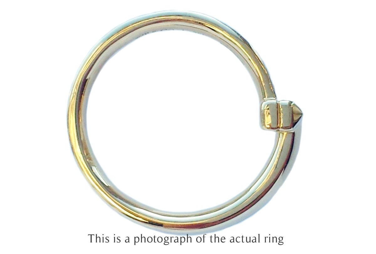 Tiffany & Co T1 18k Yellow Gold Diamond Ring - Bloomsbury Manor Ltd