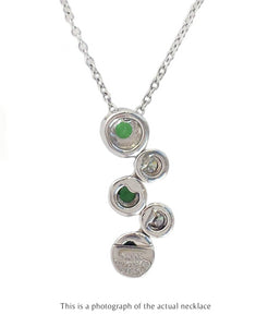 Tiffany & Co Tsavorite Garnet & Diamond Bubbles Pendant - Bloomsbury Manor Ltd