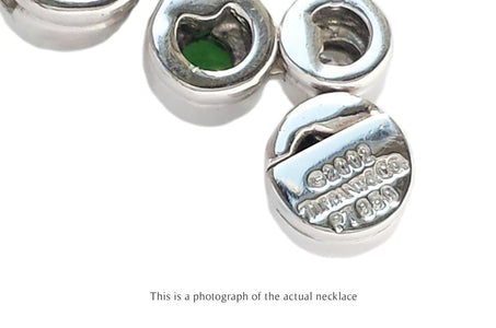 Tiffany & Co Tsavorite Garnet & Diamond Bubbles Pendant - Bloomsbury Manor Ltd