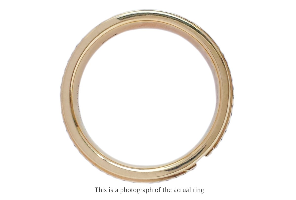 Tiffany & Co Wide T Diamond Ring 18k Gold - Bloomsbury Manor Ltd