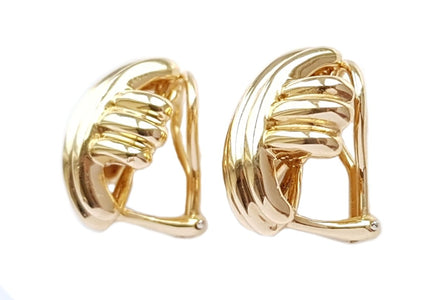 Vintage 1980s Tiffany & Co. Signature X 750 Earrings - Bloomsbury Manor Ltd
