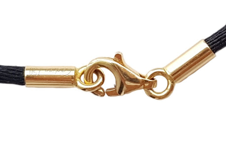 Vintage 1981 Cartier Large Panthère Molle Pendant Cord stamp detail - Bloomsbury Manor Ltd