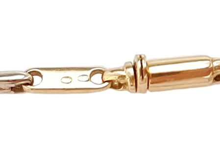 Vintage 1981 Cartier Large Panthère Molle Pendant Chain hallmark - Bloomsbury Manor Ltd