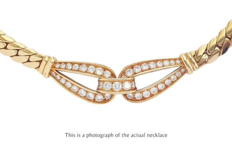 Vintage Cartier Georges Lenfant Diamond Necklace - Bloomsbury Manor Ltd