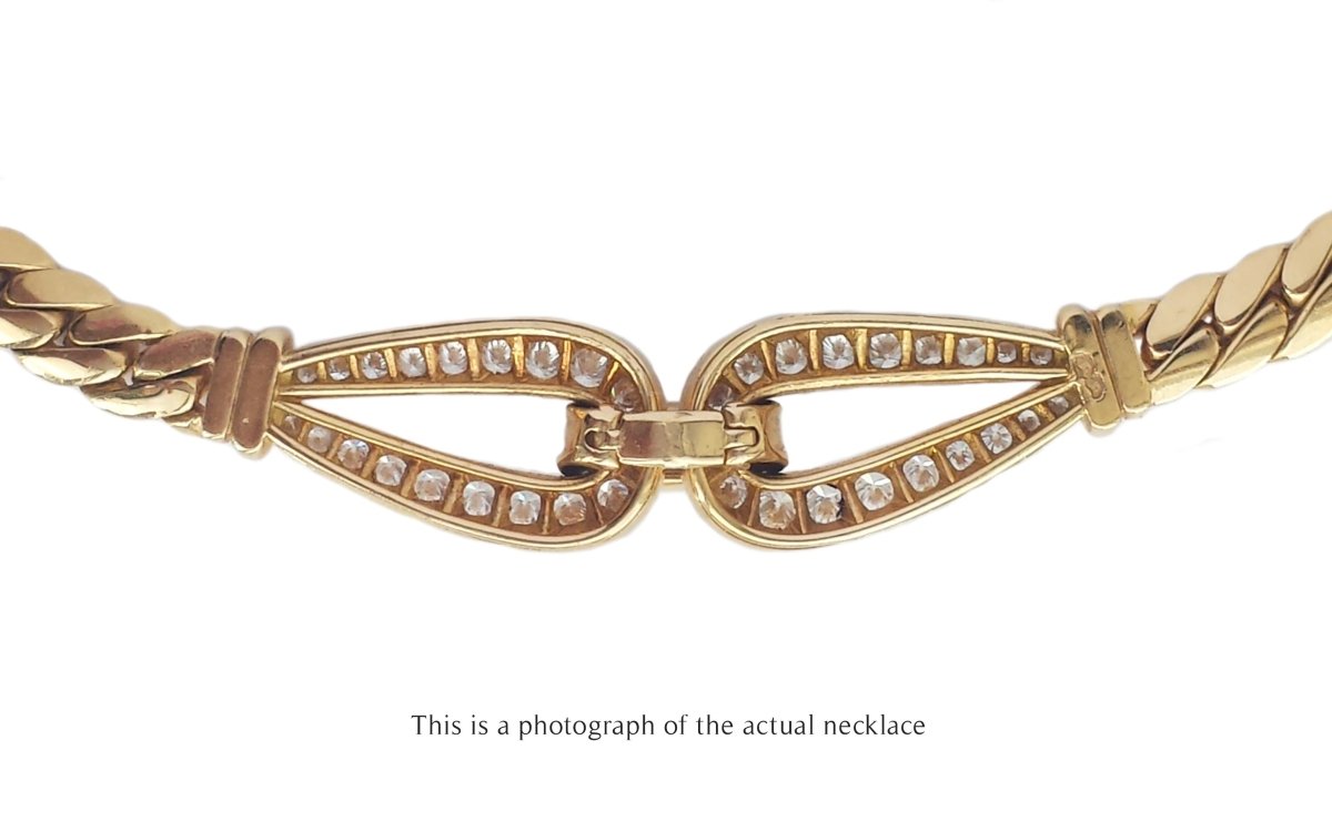 Vintage Cartier Georges Lenfant Diamond Necklace - Bloomsbury Manor Ltd