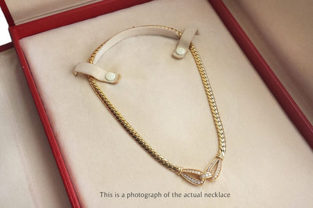 Vintage Cartier Georges Lenfant Diamond Necklace - Bloomsbury Manor Ltd