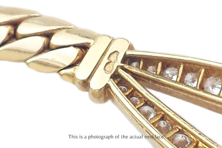 Vintage Cartier Georges Lenfant Diamond Necklace - Bloomsbury Manor Ltd