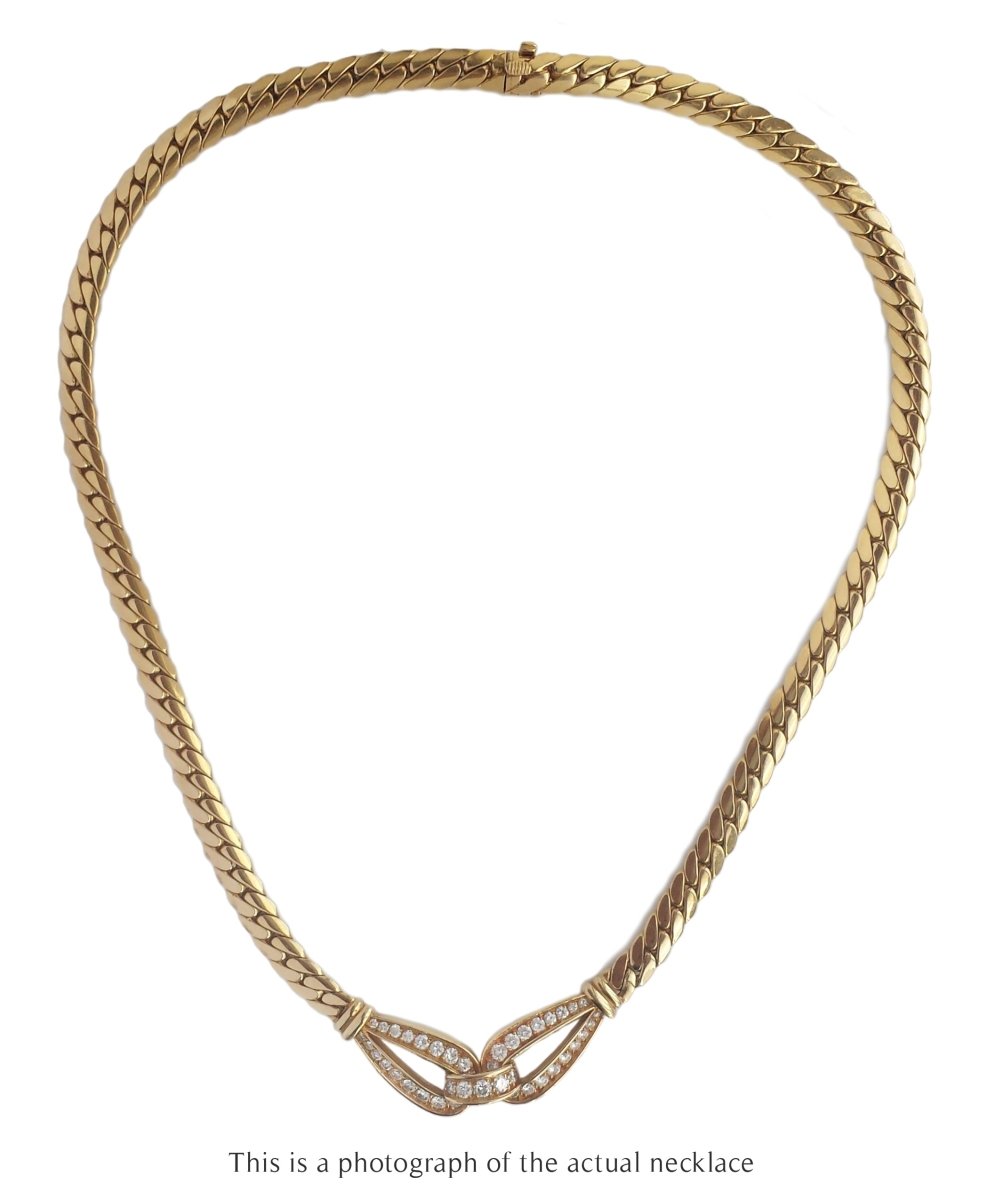 Vintage Cartier Georges Lenfant Diamond Necklace - Bloomsbury Manor Ltd