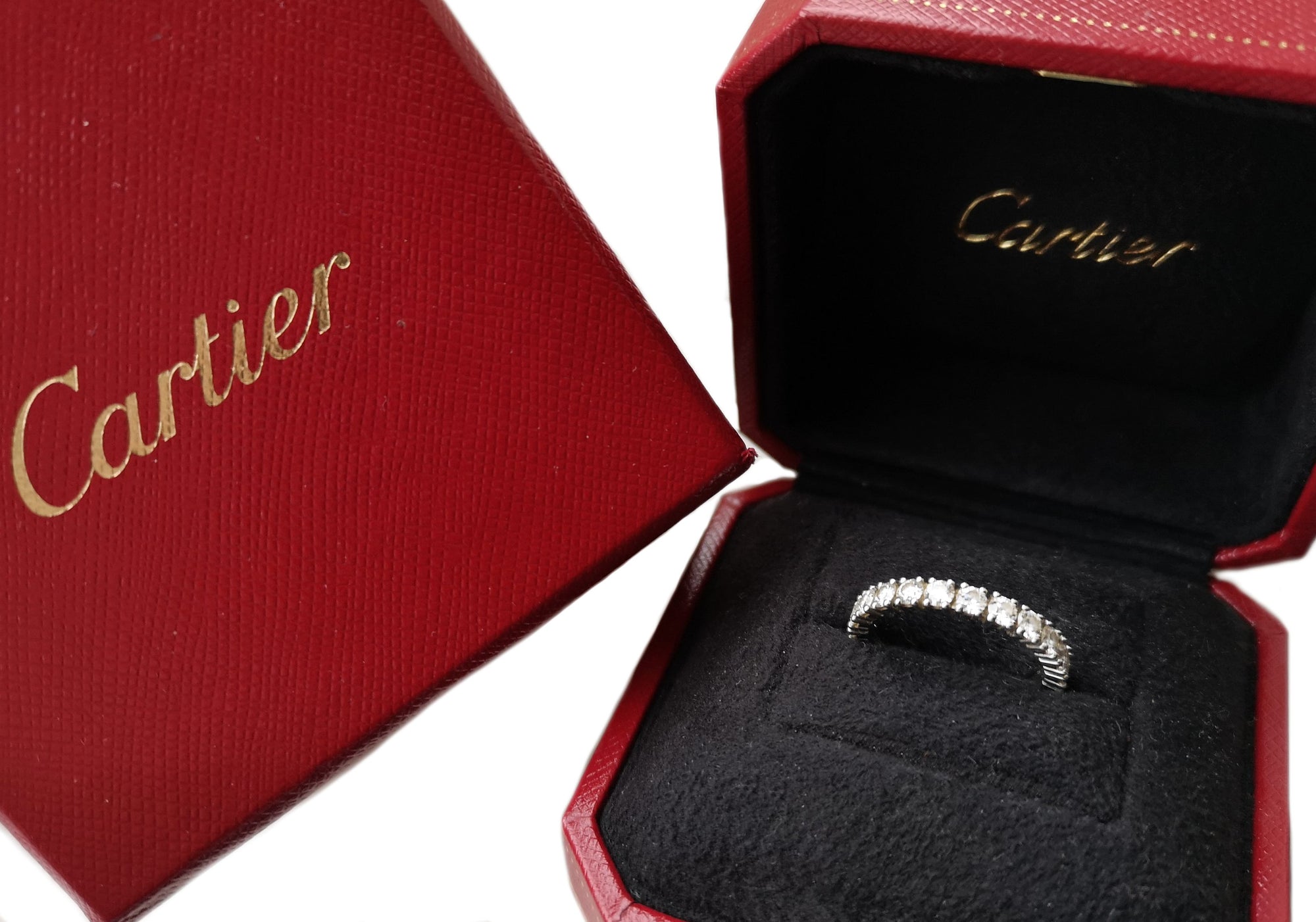 Cartier Destinee 1.54ct Diamond Wedding Band SZ 52