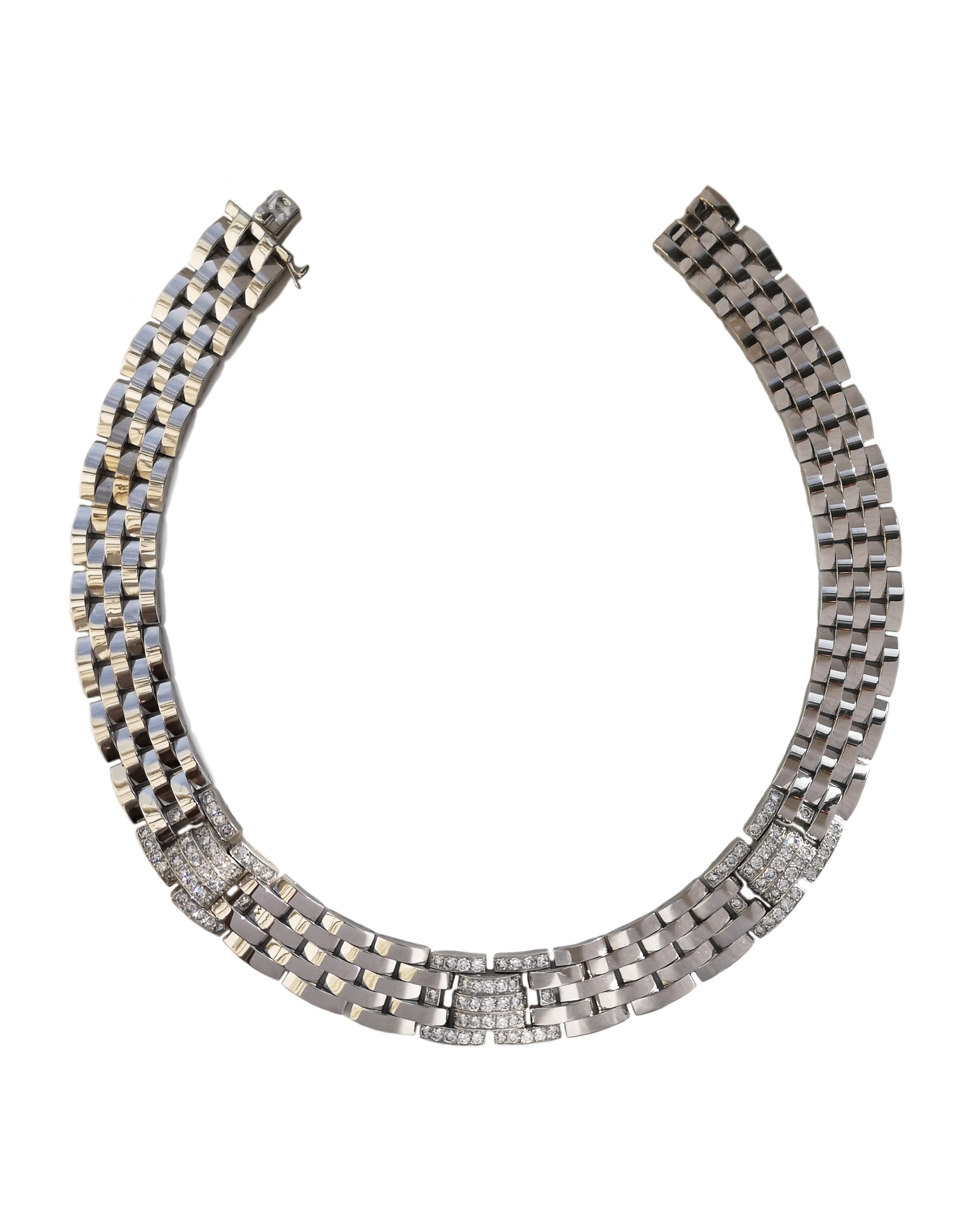 Cartier Maillon Panthere 6.25ct Diamond Necklace