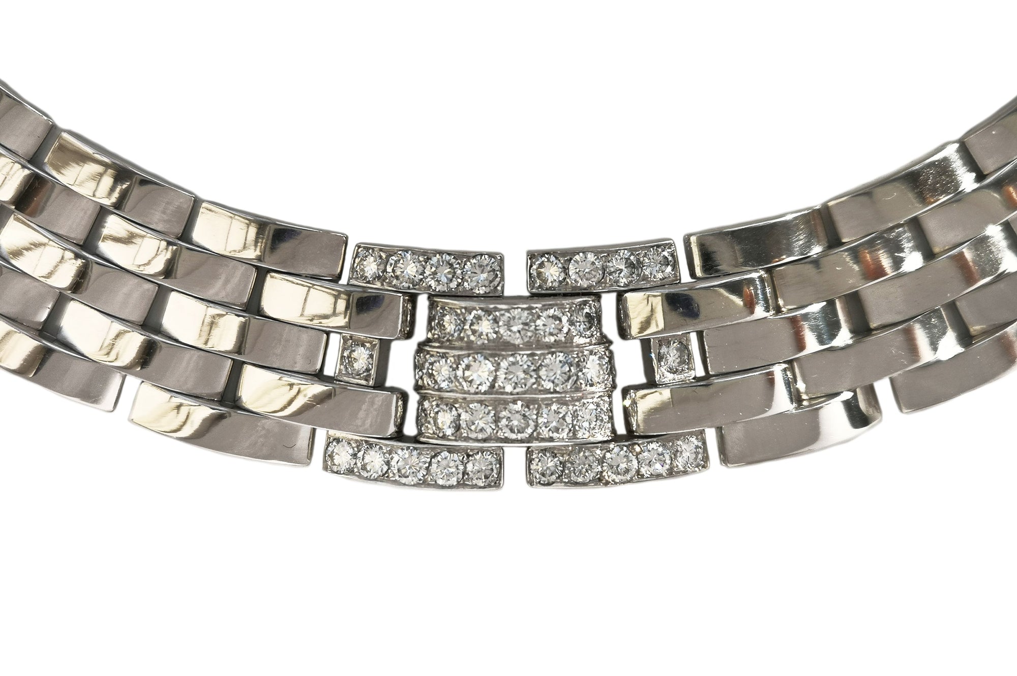 Cartier Maillon Panthere 6.25ct Diamond Necklace