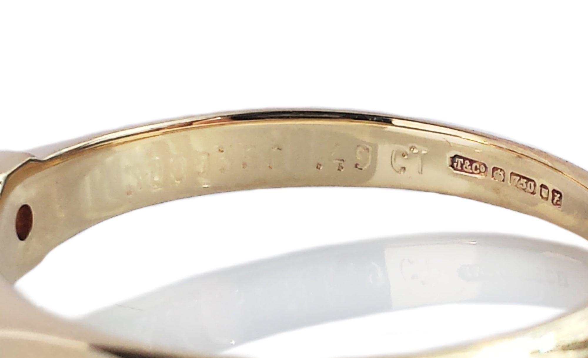 Tiffany & Co. 0.49ct I/VVS1 Round Brilliant Engagement Ring