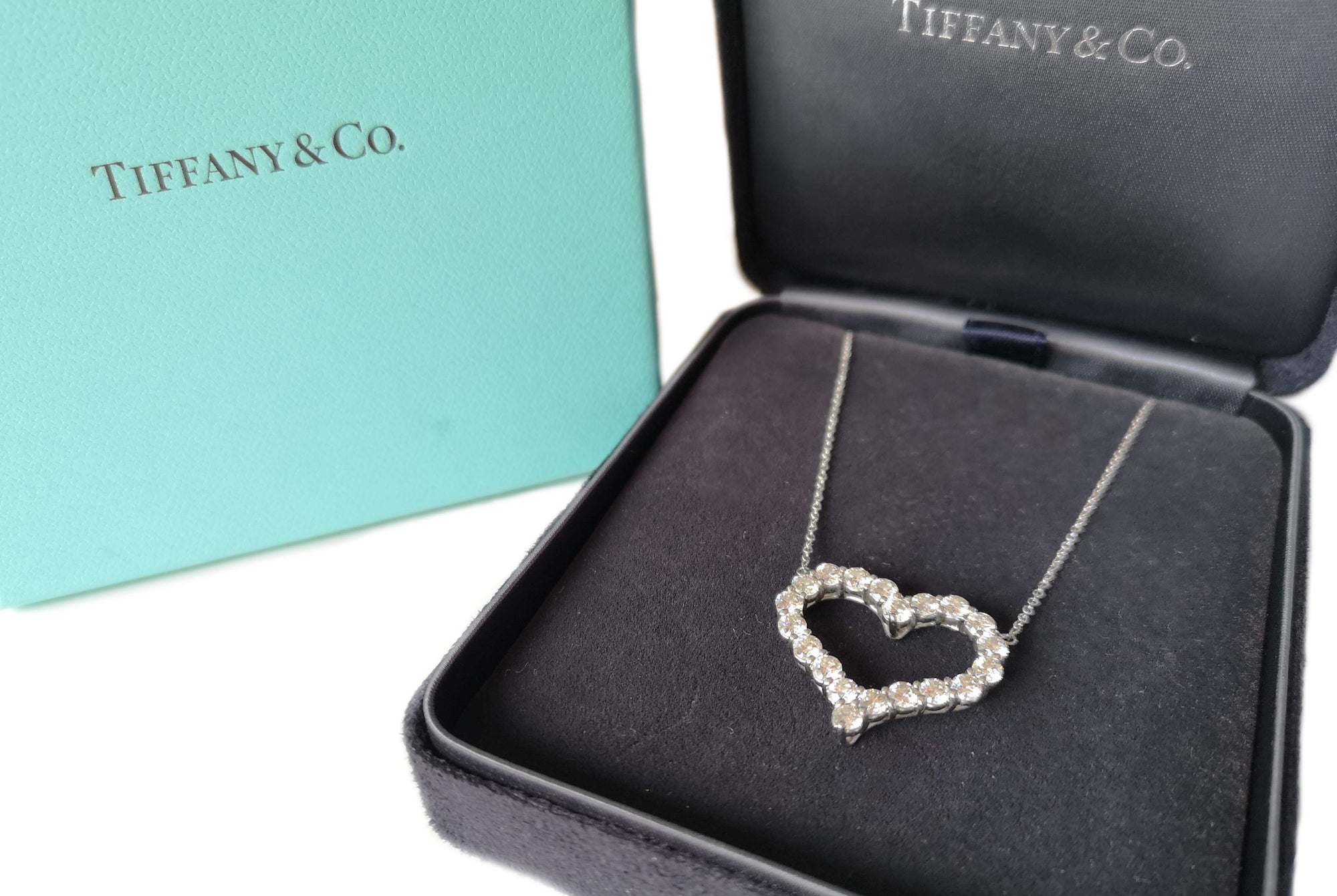 Tiffany & Co. Large Heart 1.96ct Diamond Pendant