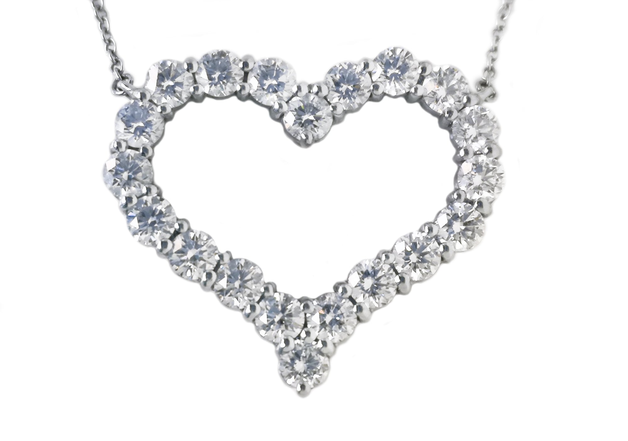 Tiffany & Co. Large Heart 1.96ct Diamond Pendant