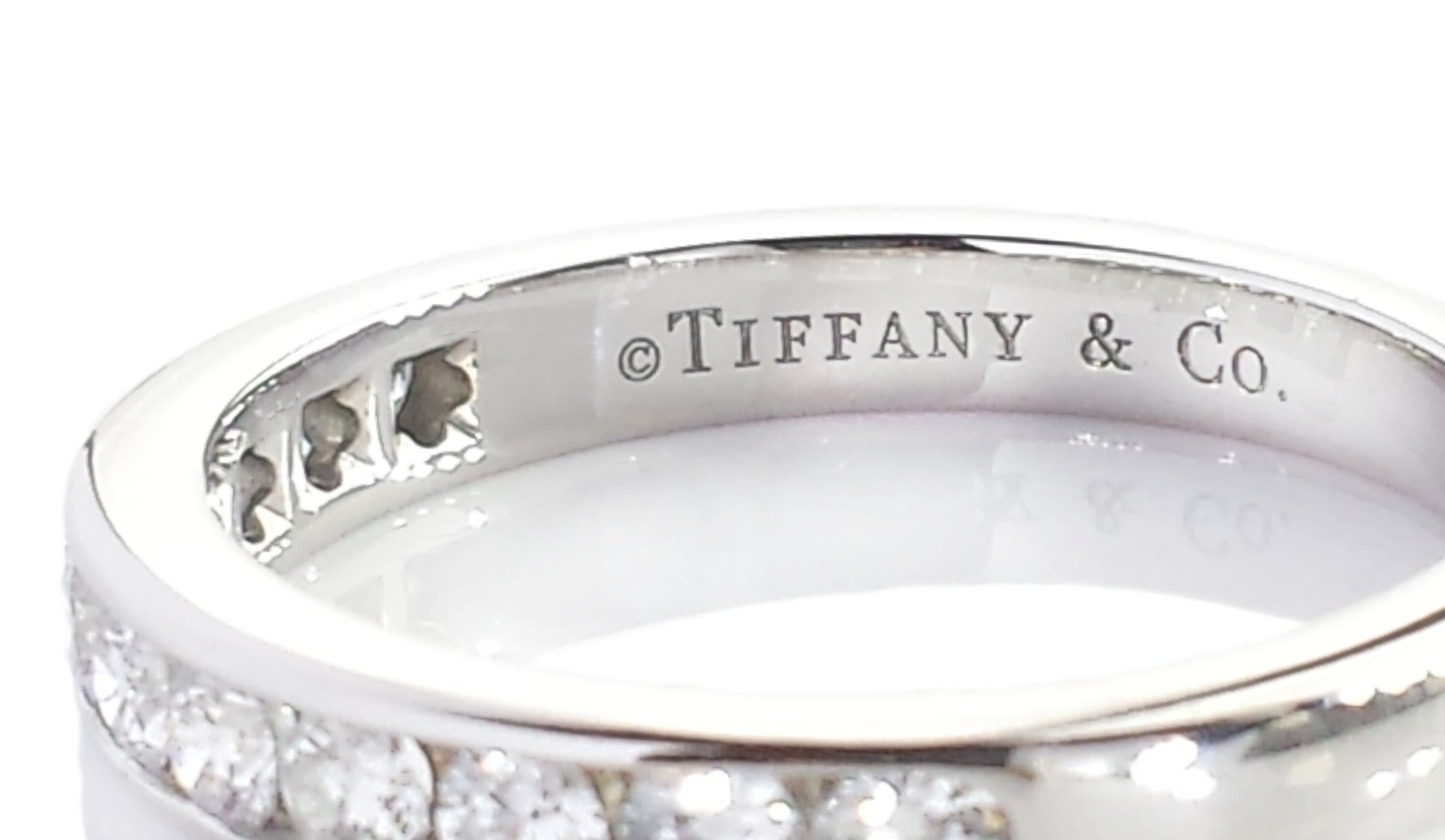 Tiffany & Co. 3mm 0.39ct Round Brilliant Diamond Wedding / Eternity Band