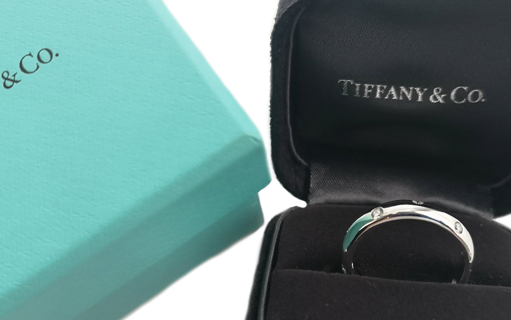 Elegant Tiffany & Co Sterling Silver 1837 Ring - Size 5.5