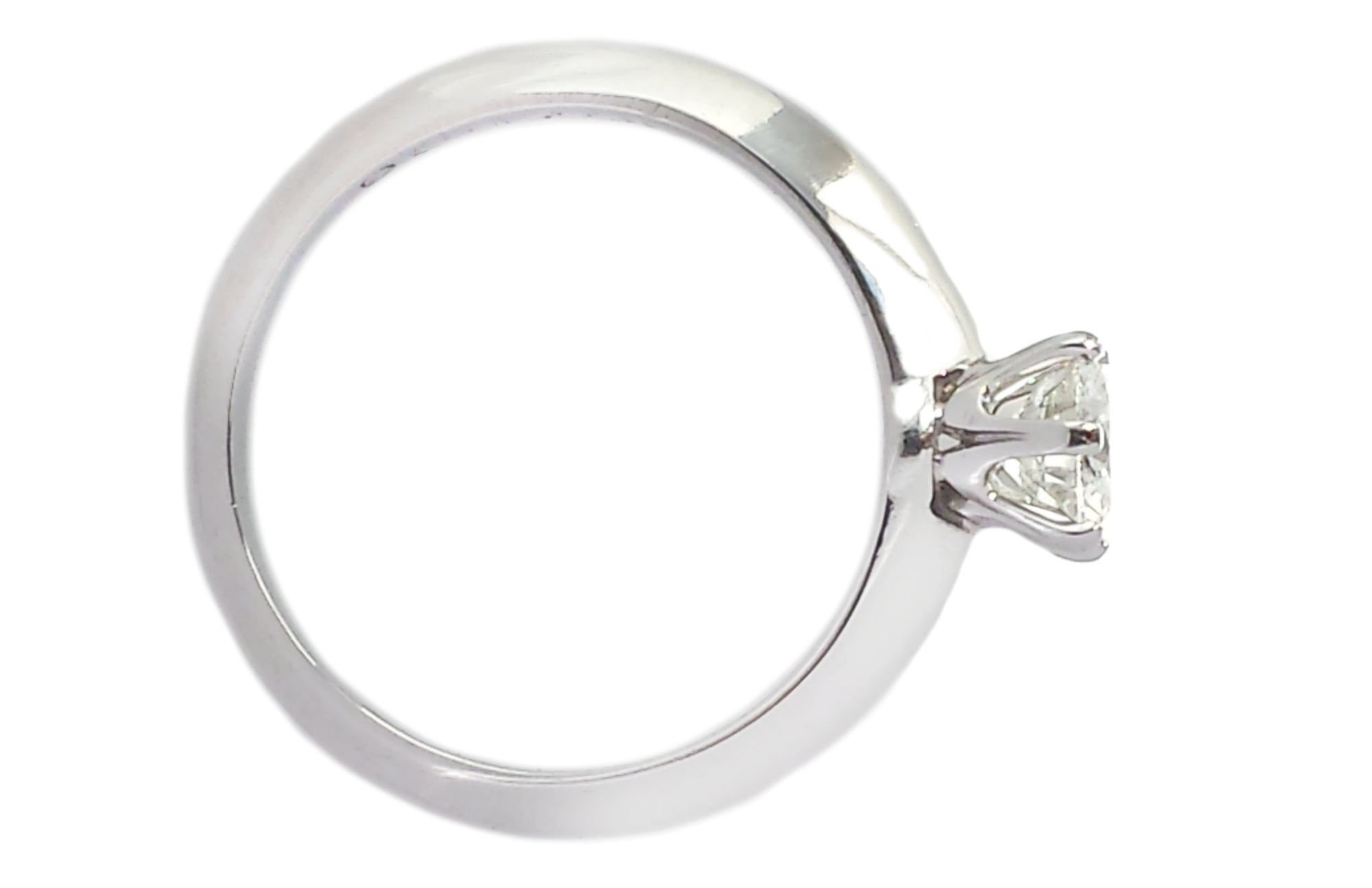 Tiffany & Co. 0.42ct H/VS Round Brilliant Diamond Engagement Ring