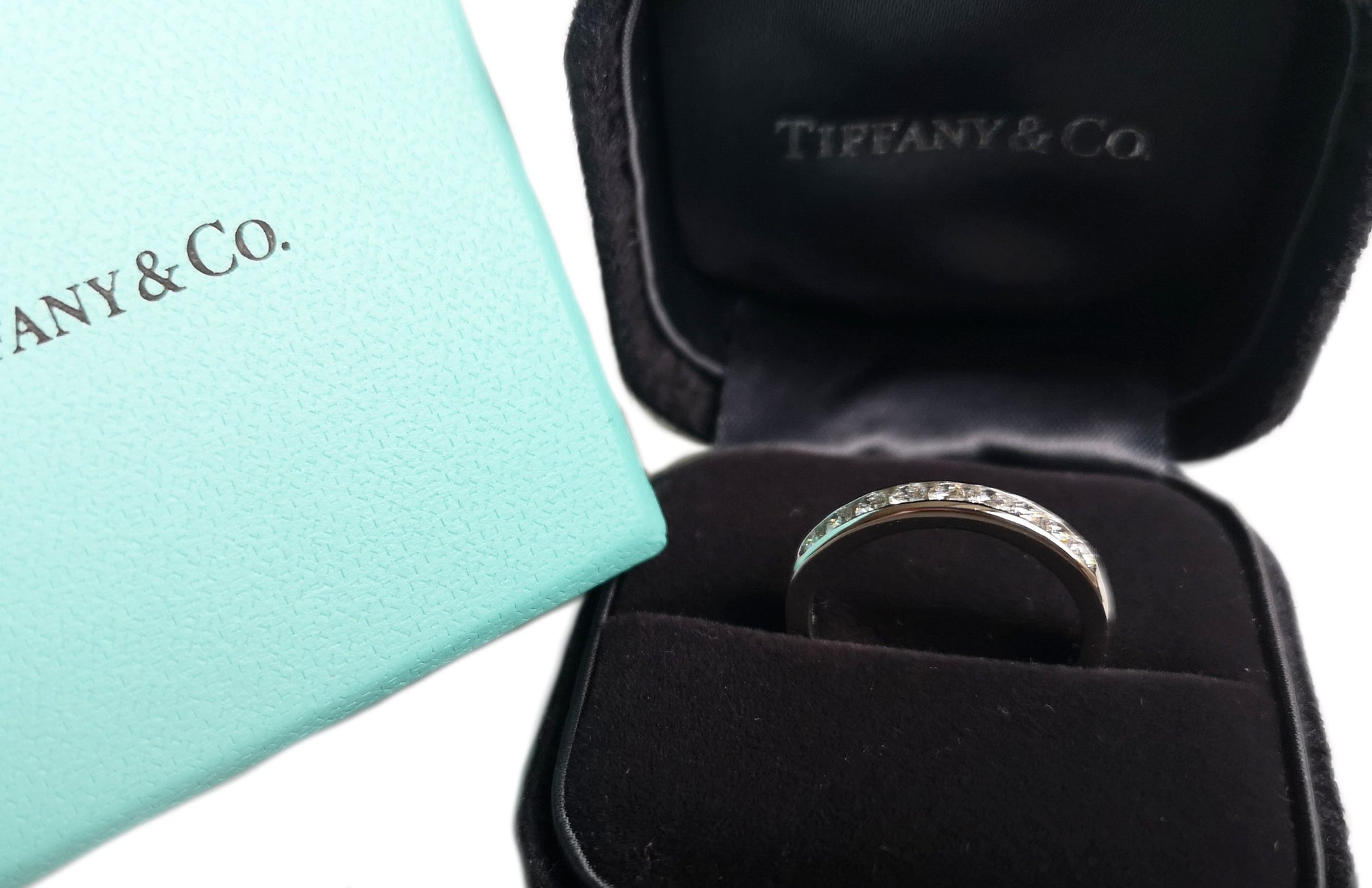 Tiffany & Co. 0.33ct 3mm Diamond Channel Set Wedding Band