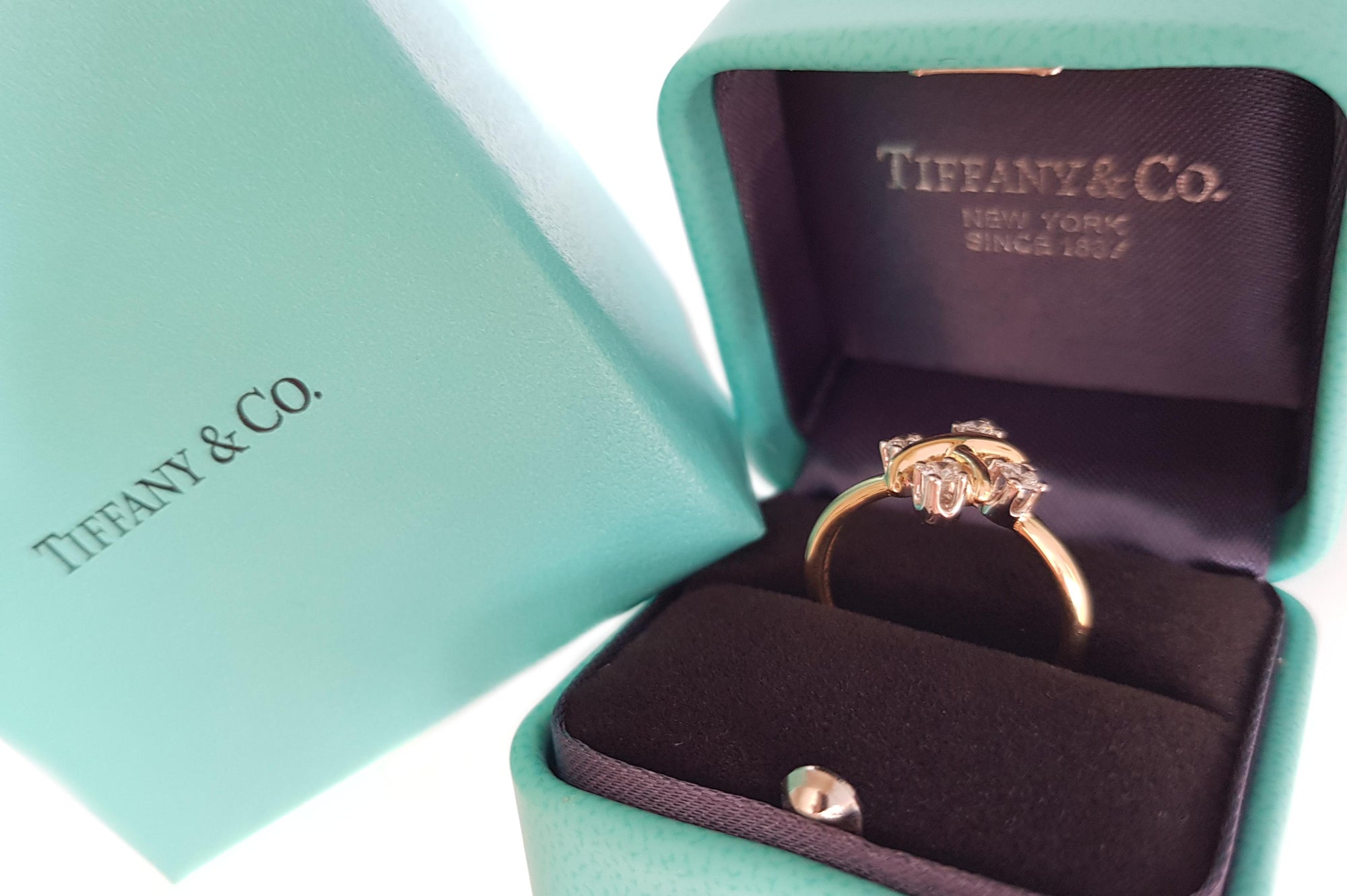 Tiffany & Co. Schlumberger Studios 18k Gold Lynn Ring