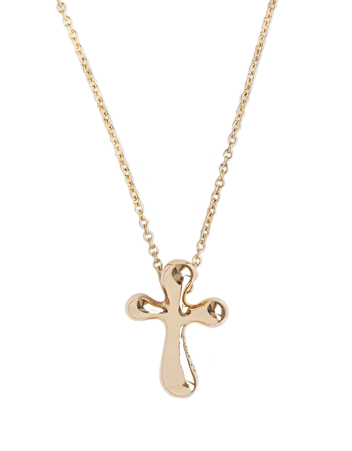 Tiffany & Co Elsa Peretti 750 (Gold) Cross 14mm RRP £1625