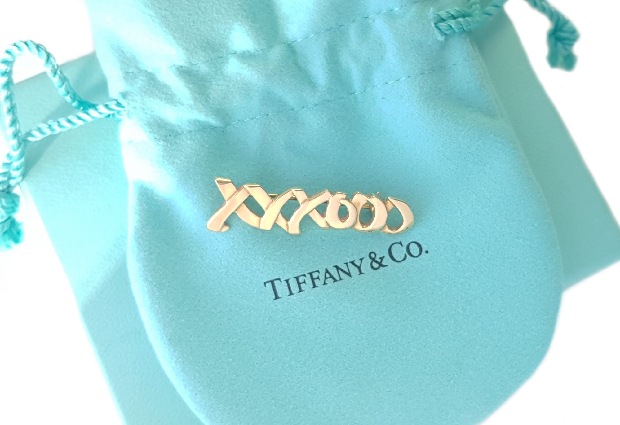 Tiffany & Co XXXOOO Hugs & Kisses Picasso 750 (Gold) 1983 Brooch