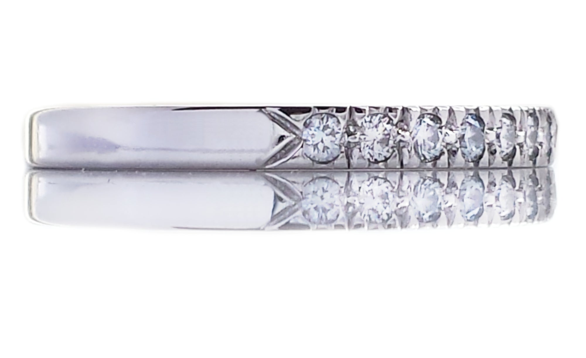 Tiffany & Co. Novo 0.23ct Half Circle Diamond Wedding Band / Ring