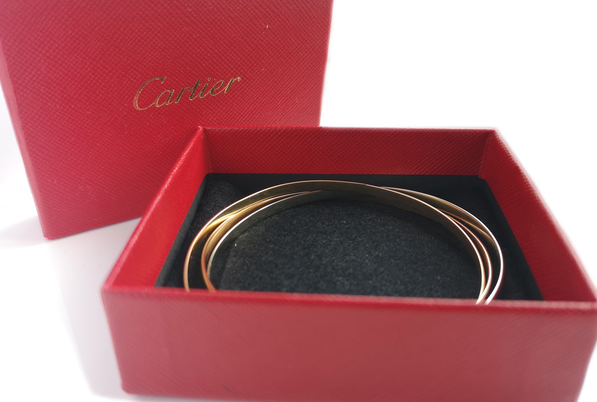 Cartier 18k 3 Colour Gold Trinity Bracelet