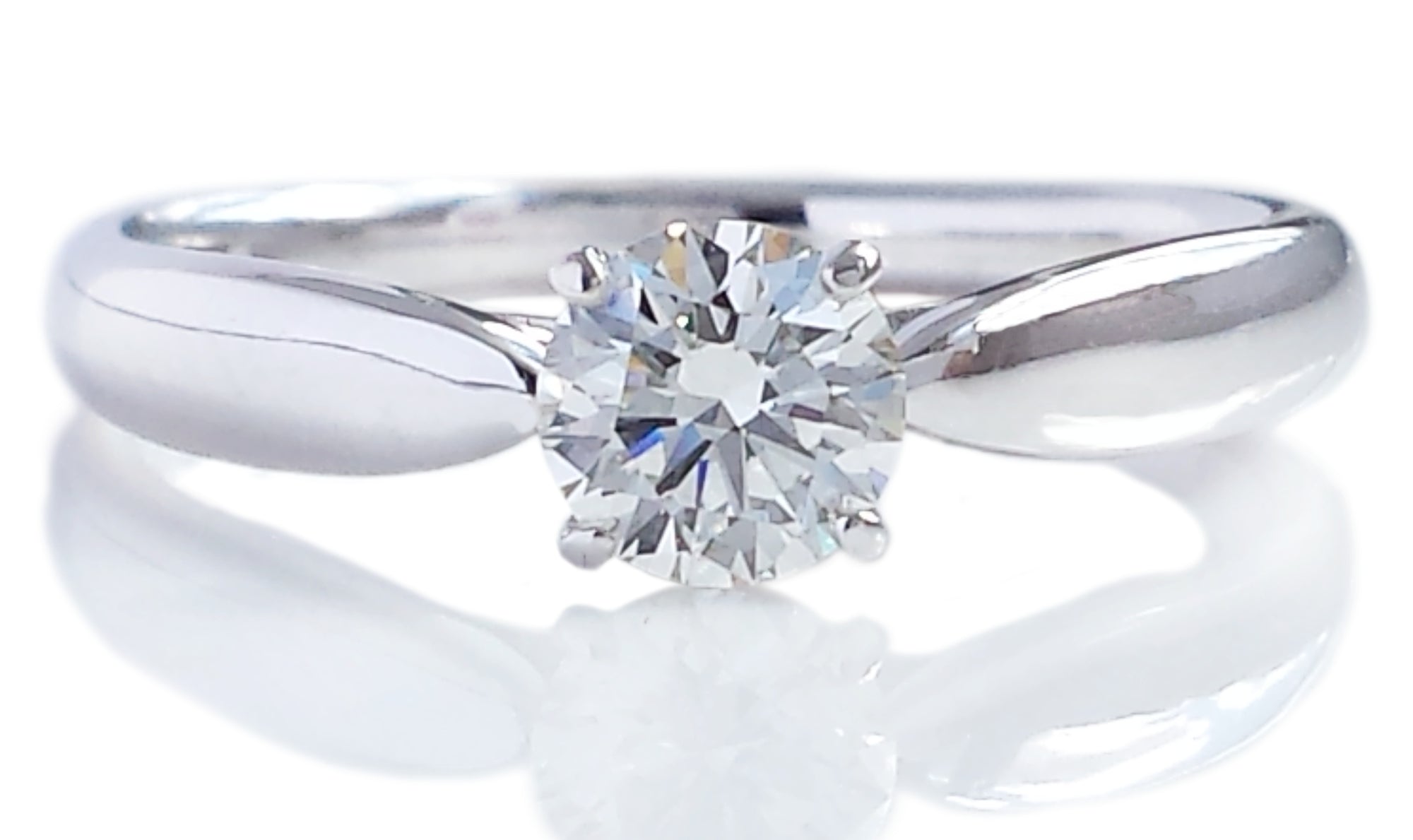 Tiffany & Co. 0.45ct I/IF Harmony Round Brilliant Diamond Engagement Ring