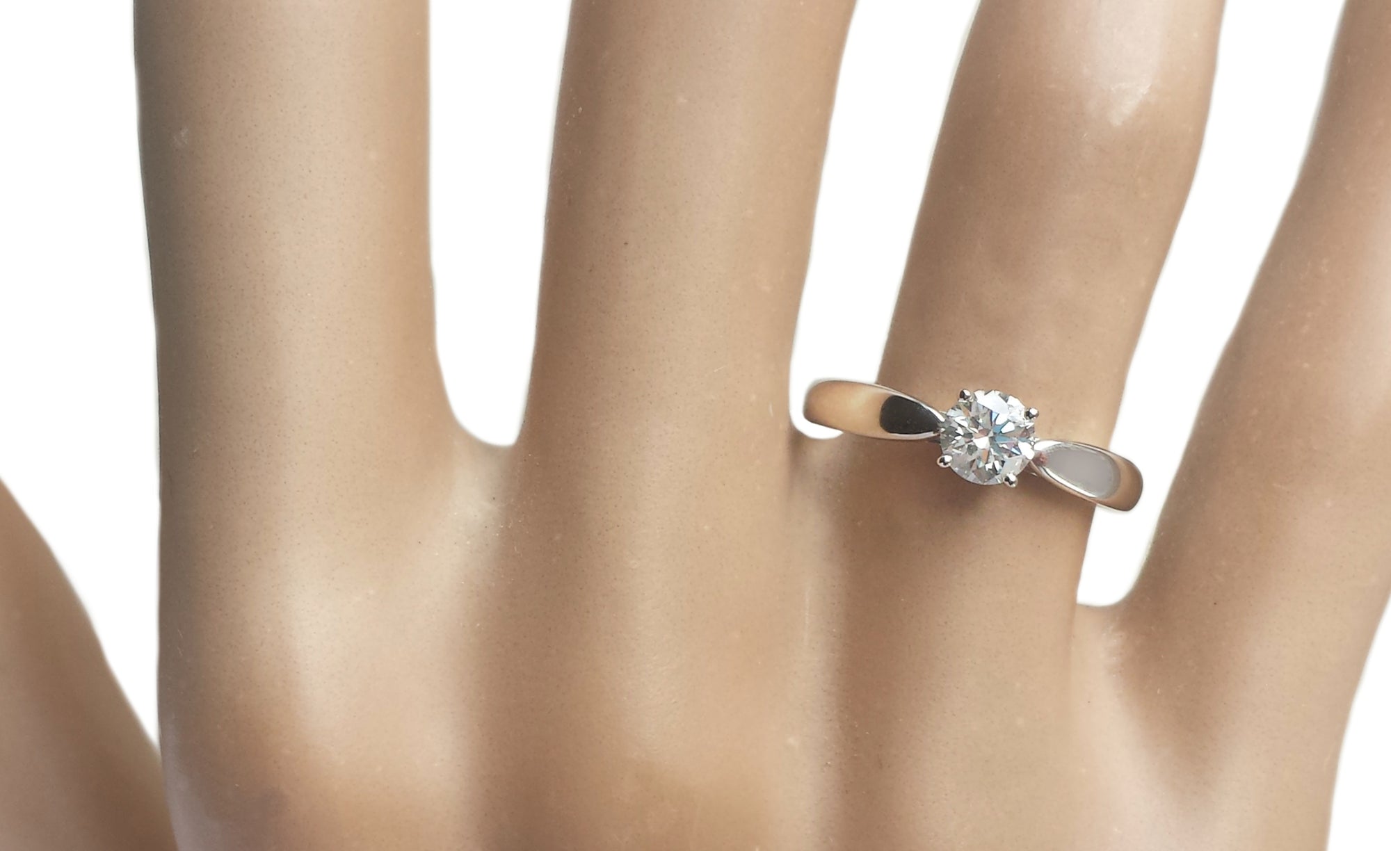 Tiffany & Co. 0.40ct H/VS2 Triple XXX Harmony Engagement Ring