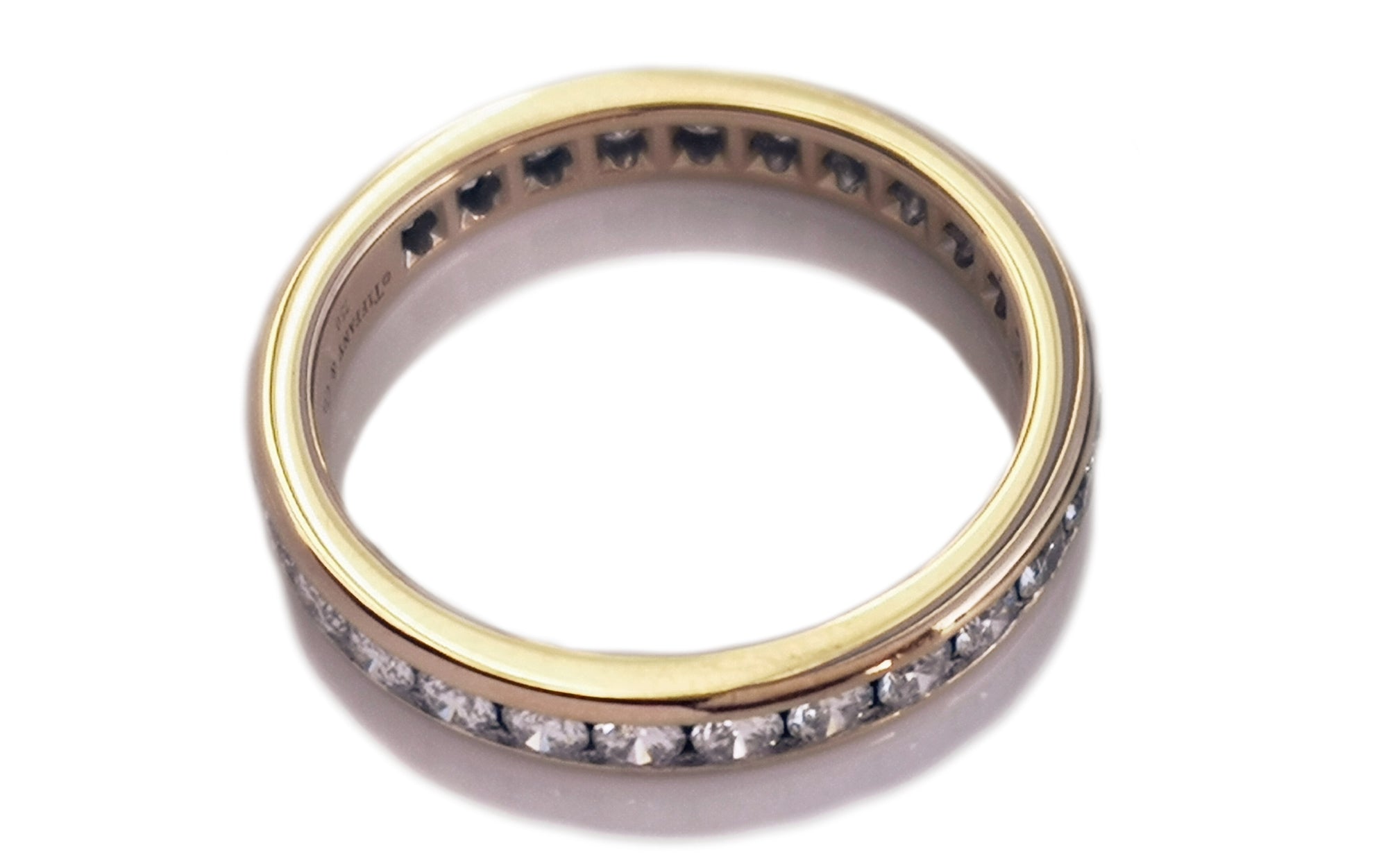 Tiffany & Co. 1.00tcw 3mm Full Circle Diamond Wedding Band, Size O