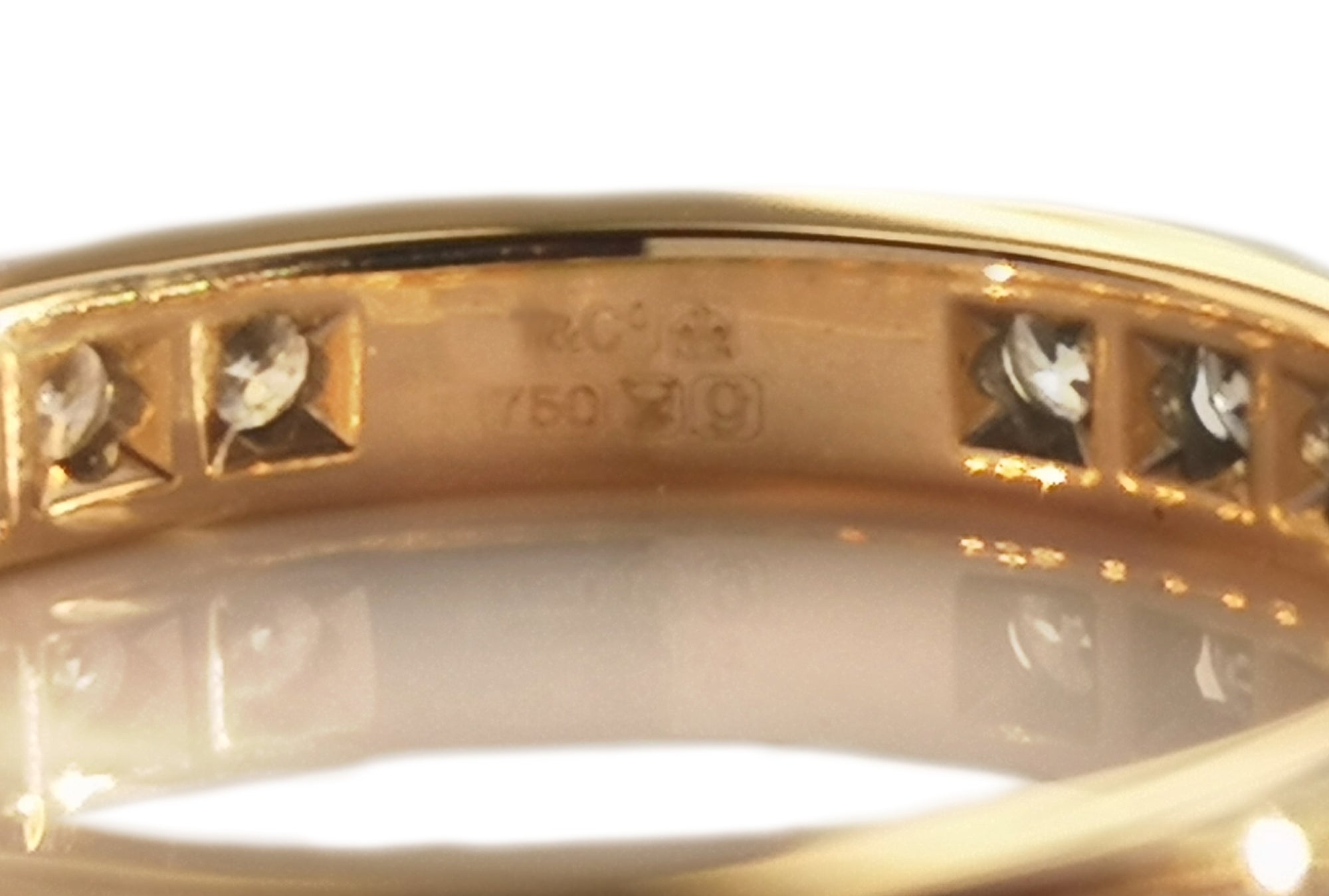 Tiffany & Co. 1.00tcw 3mm Full Circle Diamond Wedding Band, Size O