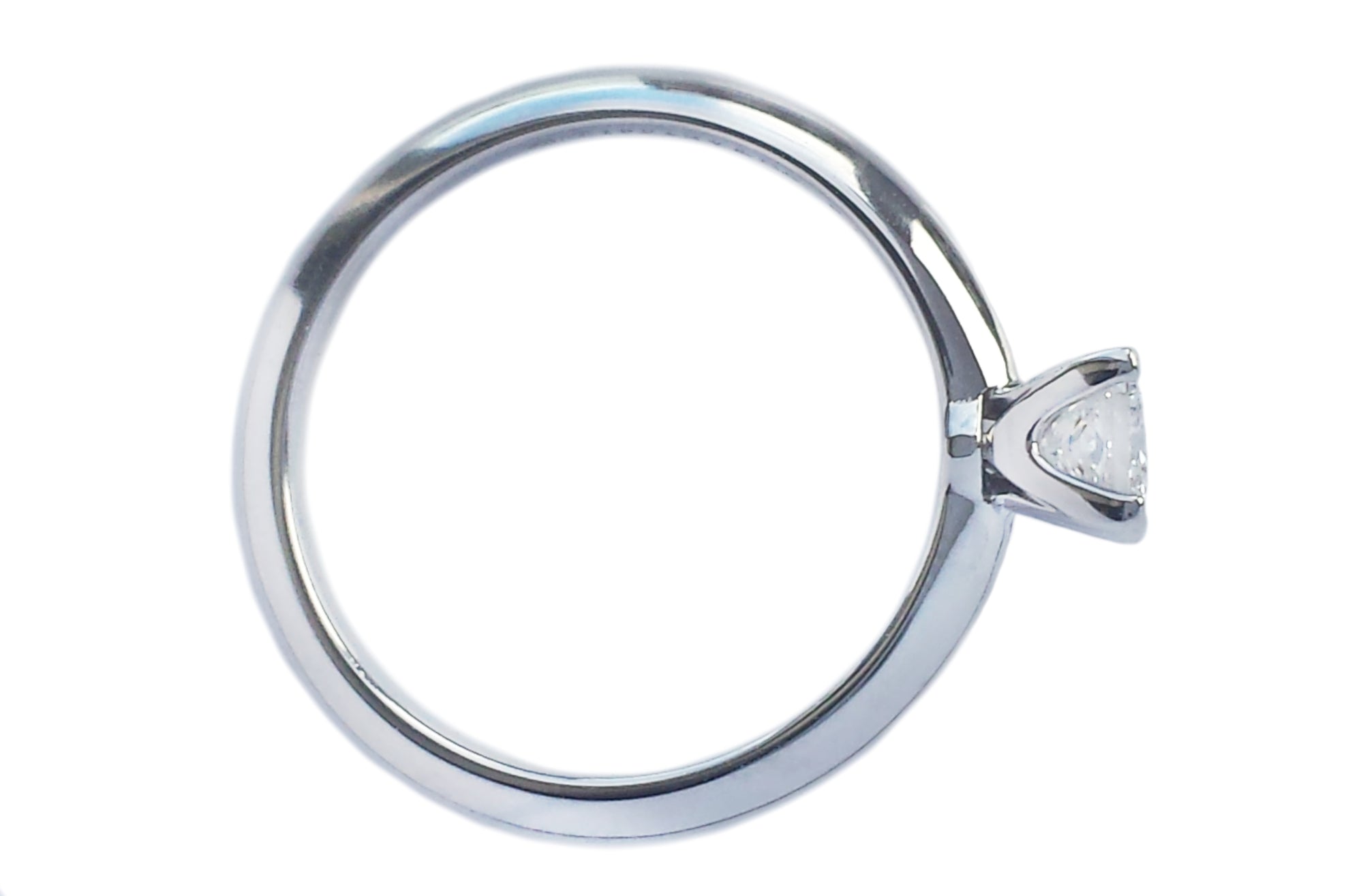 Tiffany & Co. 0.36ct G/VS Princess Cut Diamond Engagement Ring