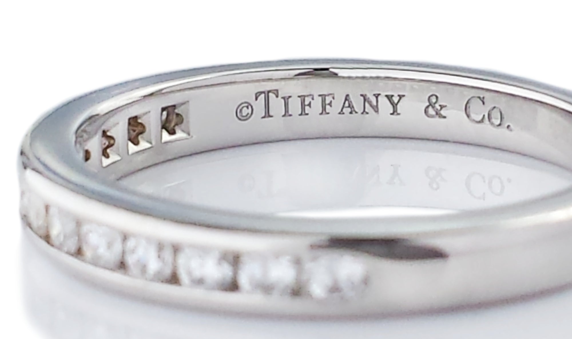 Tiffany & Co. 2.5mm 0.24ct Channel Set Diamond Wedding Band