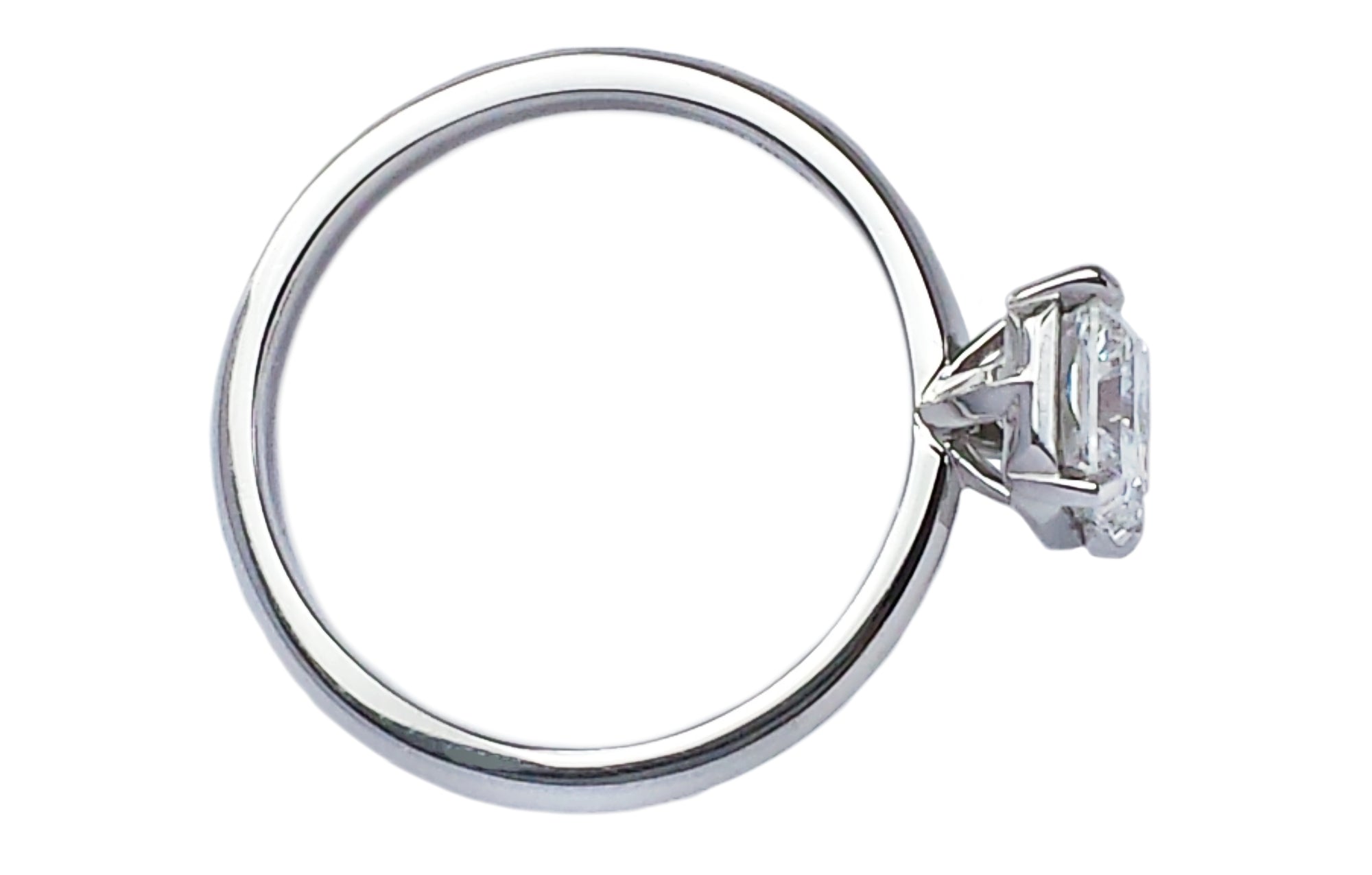 Tiffany & Co. 1.17ct F/VS1 Triple XXX True Diamond Engagement Ring